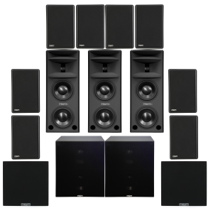 Ocean Way Audio 7.1.4 Immersive Audio System (3-way Tri-amp)