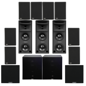 Ocean Way Audio 7.1.4 Immersive Audio System (3-way Tri-amp)